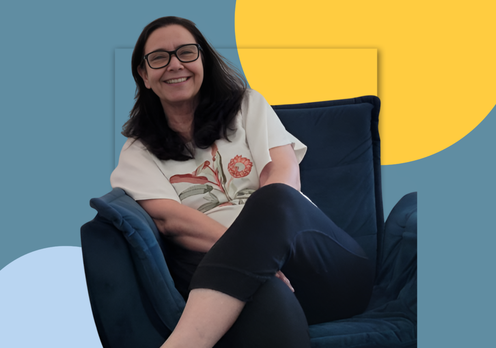 Gray and Orange Simple LinkedIn Profile Picture